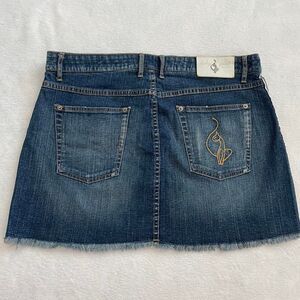 Baby Phat Denim Mini Skirt Women's 11 Vintage Y2K 2000s